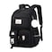 MUSEVOS Girls Backpack for Kids Teenage Elementary Middle High School Backpacks Lightweight Water Resistant Bookbag Multiple Compartments large Capacity Black