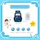 ZHANAO Boys Backpack Astronaut Sports Kids Backpack Space Schoolbag for GirlsBoys Elementary Student Bookbag