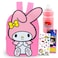 Hello Kitty My Melody Backpack for School Bundle with 16 My Melody School Backpack Plus Stickers Water Bottle More and Friends Backpack for Girls