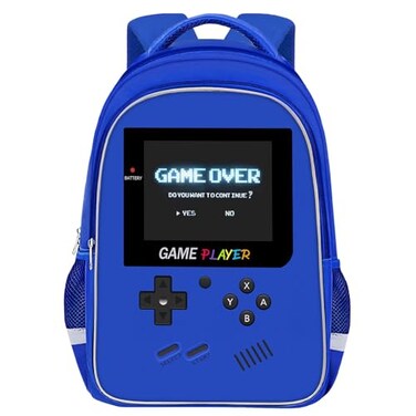 TILYTADLY School Backpack For Boys Gamer Boys Backpack For Kids Children Teens Elementary Middle School Boys Backpacks Ages 61817 Video Game Bookbag Travel Back Pack