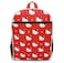 Hello Kitty Backpack for Girls 16 Inch Large School Backpack with Front Pocket Water Bottle Holders Adjustable Straps Cute Red Bookbag for Kids Back to School