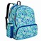 Wildkin 17inch Kids Backpack Durable Lightweight School Bag for Boys Girls Confetti Blue