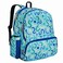 Wildkin 17inch Kids Backpack Durable Lightweight School Bag for Boys Girls Confetti Blue