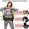 GiMiUiTo Clear Backpack18 See Through Backpack School Approved Heavy Duty Clear Bookbag Transparent Bag for College Work Travel SecurityBlack
