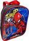 Ruz DisneyMarvel Kids Licensed 10 Mini Backpack SpiderMan Black