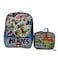 AI ACCESSORY INNOVATIONS Teenage Mutant Ninja Turtles 2 Piece Backpack Set Boys Girls 16 School Bag Blue