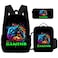NELAGTR 3Pcs Backpack School Bag Set For Boys And Girls Travel Study Backpack And Lunch Box And Pencil Bag Game Backpack