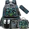 Meetbelify Backpacks for Boys School Backpacks for Elementary Students Ages 810 Kids Aesthetic Travel Backpack Laptop Bookbag with Lunch Box Pencil Case 3 in 1 Backpack Set for Boys