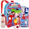 Marvel Spidey and His Amazing Friends Backpack Set Bundle of 16 Spiderman Backpack Spidey Lunch Bag Water Bottle Stickers and More