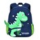 Bansusu Dinosaur Antilost Backpack for Boys Kindergarten Preschool Bookbag with Safety Leash Toddler Boys Backpack Daycare Bag BDarkblueGreen