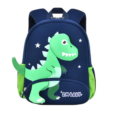 Bansusu Dinosaur Antilost Backpack for Boys Kindergarten Preschool Bookbag with Safety Leash Toddler Boys Backpack Daycare Bag BDarkblueGreen