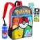 Pok&Atilde;&copy;mon Pokemon Backpack for Boys Bundle with 16 Backpack Utility Case Pencil Holder Water Bottle Stickers More Backpack Set for Kids Boys Girls