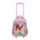 Bioworld Disney 16 Princesses Girls Rolling Backpack with Adjustable Handle