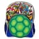 AI ACCESSORY INNOVATIONS Teenage Mutant Ninja Turtles Backpack 16 TMNT School Bag Featuring a 3D EVA molded Turtle Shell Front Pocket Blue Green