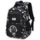 Bluboon Kids Backpack Boys Camo Bookbag Teens Elementary School Bag Daypack Travel Back Pack Middle school Grey Graffiti