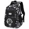 Bluboon Kids Backpack Boys Camo Bookbag Teens Elementary School Bag Daypack Travel Back Pack Middle school Grey Graffiti
