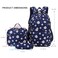 goldwheat Daisy Printed Backpacks With Lunch Pack Pencil Case 3pcs Lightweight Waterproof Bookbag For Middle School