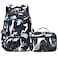 Yvechus Camo Backpack Set with Lunch Bag Lightweight Waterproof School Backpack Bookbag for Boys Girls AStyle Camo Black Green