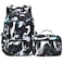 Yvechus Camo Backpack Set with Lunch Bag Lightweight Waterproof School Backpack Bookbag for Boys Girls AStyle Camo Black Green