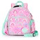 mibasies Backpack Leash for Toddlers 13 Baby Backpack for Girls with AntiLost Harness Rainbow Pink