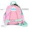 mibasies Backpack Leash for Toddlers 13 Baby Backpack for Girls with AntiLost Harness Rainbow Pink
