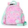 mibasies Backpack Leash for Toddlers 13 Baby Backpack for Girls with AntiLost Harness Rainbow Pink