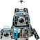 Meetbelify Kids Rolling Backpack with Wheels for Boys Rolling Backpacks with Lunch Box for Elementary School Students 3 in 1 Travel Luggage Suitcase for Boys Age 810