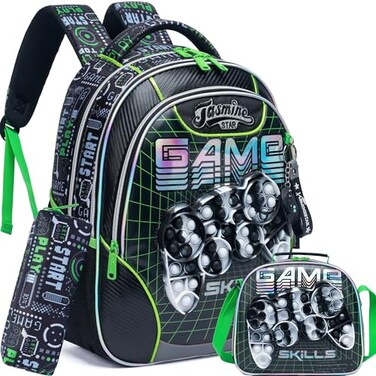 Meetbelify Backpacks for Boys School Bag Cute Boys Backpacks Ages 810 with Lunch Box Kids Bookbag Set Travel Backpack for Kindergarten Elementary Students Backpack to School Supplies