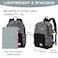 VASCHY Toddler Kids Backpacks Cute Lightweight Water Resistant Preschool Backpack for Little Boys with Chest Strap Excavator