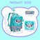 Meetbelify Rolling Backpack with Wheels Cute Carry On for Elementary Students Travel Suitcase for Girls 810