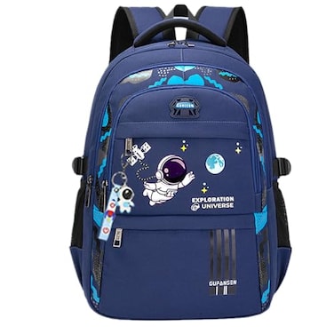 ZHANAO Boys Backpack Astronaut Sports Kids Backpack Space Schoolbag for GirlsBoys Elementary Student Bookbag