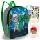 Minecraft Mini Backpack for Boys Bundle with 11 Backpack for School Plus Stickers Water Bottle More Small Backpack for Kids