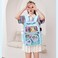 KIDNUO Clear Backpack for GirlsClear Bookbag Heavy Duty Transparent Backpacks for Stadium Events See Through Back Pack for Kindergarten Elementary Middle High School Blue
