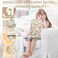 Bluboon Backpack for Girls Kids Preschool Backpack with Lunch Box Kindergarten School Bookbags Set