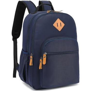 Leaper Travel Backpack for Women Laptop Backpack for Men Waterresistant School Backpack for Girls Kid Boys Back Pack Casual Daypack Satchel Dark Blue