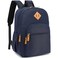 Leaper Travel Backpack for Women Laptop Backpack for Men Waterresistant School Backpack for Girls Kid Boys Back Pack Casual Daypack Satchel Dark Blue
