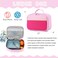 BEFUNIRISE Backpack Set for Girls Boy Kids Backpack with Lunch Box for Elementary Primary Kindergarten School Bag Purple Pink Set Large