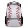 COOPASIA Baseball Backpack for Boys 16 Inch Sports Theme Backpack for School Adjustable Straps Durable Lightweight Bookbag for Kids