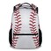 COOPASIA Baseball Backpack for Boys 16 Inch Sports Theme Backpack for School Adjustable Straps Durable Lightweight Bookbag for Kids