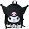 Kuromi Unisex Kids Classic Backpack Black Medium