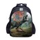 MATMO Dinosaur Backpack for Boys School Bookbag for Kids 222