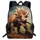 VEEWOW 16inch Triceratops Backpack For Kids Jurassic School Bag Dinosaur Bookbag D907c