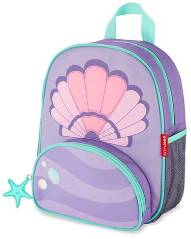 Skip Hop Little Kids Backpack 12 inches 3 years Sparks Seashell