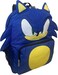 Ruz Sonic The Hedgehog 14 Big Face School Backpack With 3D Ears And Quills
