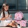 CUNEXTTIME Axolotl Backpack with Lunch Box And Pencil Case Set of 3 Cute Bookbag for Girls Boys Lightweight Large Capacity School Bag with Adjustable Straps