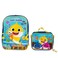 AI ACCESSORY INNOVATIONS Baby Shark 2 Piece Backpack Set Boys Girls 16 School Bag Blue