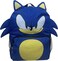 Ruz Sonic The Hedgehog Big Face School Backpack With 3D Ears And Quills Sonic 12