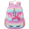 Octsky Medium Toddler Backpack for School Girls Kindergarten Elementary Kids Backpack 15 tall Rainbow Unicorn