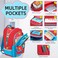 TILYTADLY School Backpack for Boys Gamer Boys Backpack for Kids Children Elementary Middle School Students Bag for Ages 61817 Video Game Bookbag Travel Back Pack