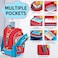 TILYTADLY Kids Backpack for Boys 3pcs Gamer Boys Backpack with Lunch Box Set for Elementary Middle School Students Bag for Ages 61817 Video Game Bookbag Travel Back Pack
